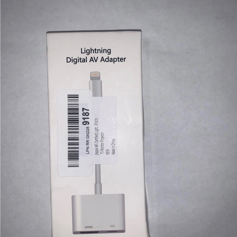 Lightening Digital  AV ADAPTER
